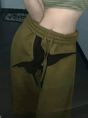 Star Patch Baggy Jogger Pants Pants