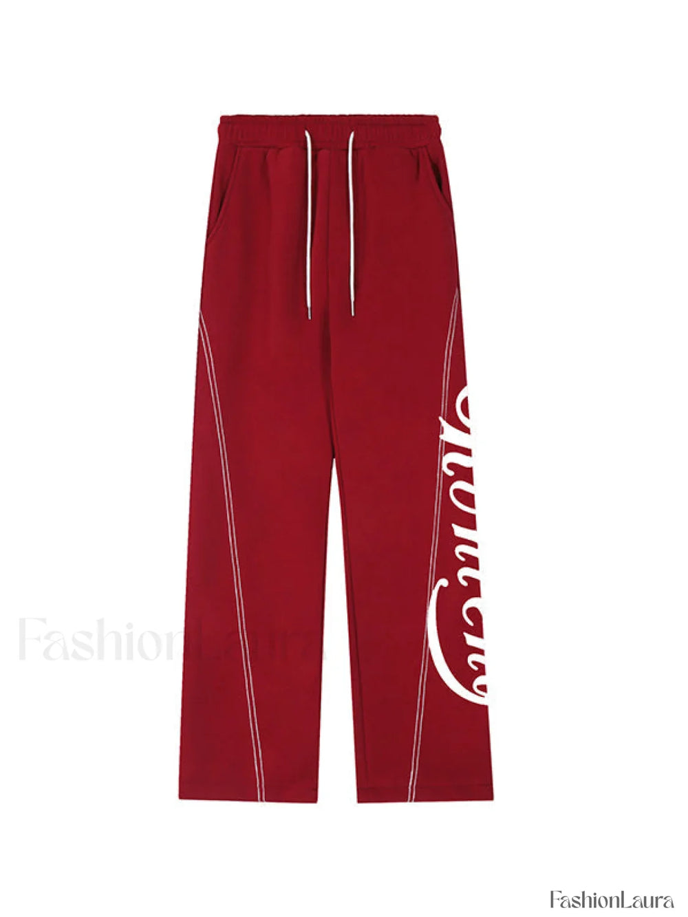 Stitch Design Logo Baggy Sweatpants Sweatpants