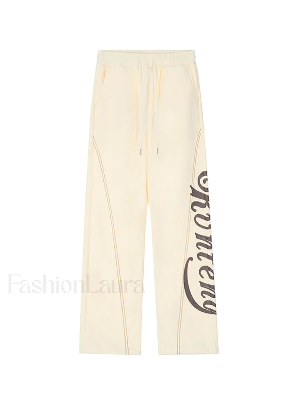 Stitch Design Logo Baggy Sweatpants Sweatpants