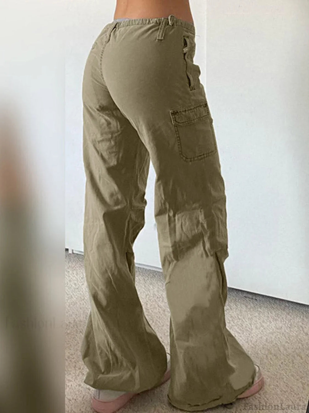 Straight Leg Pocket Cargo Pants Cargo Pants