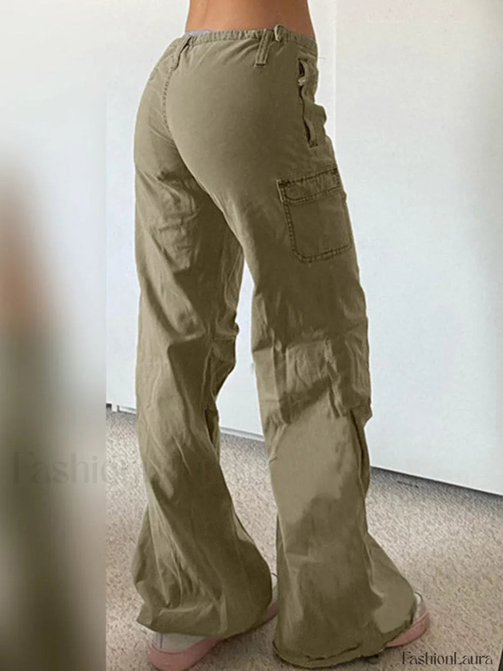 Straight Leg Pocket Cargo Pants Cargo Pants
