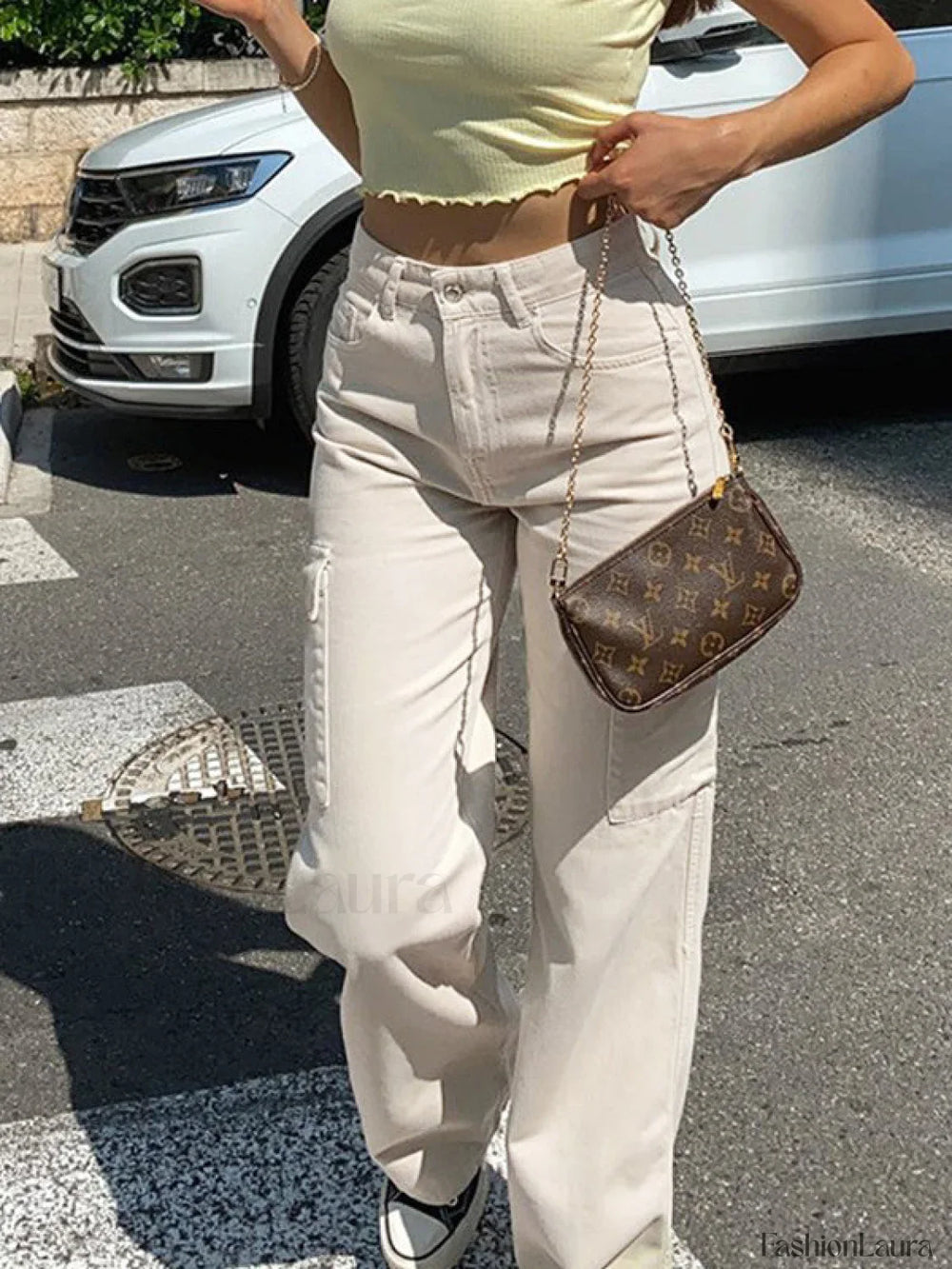 Straight Leg Y2K Cargo Pants Cargo Pants