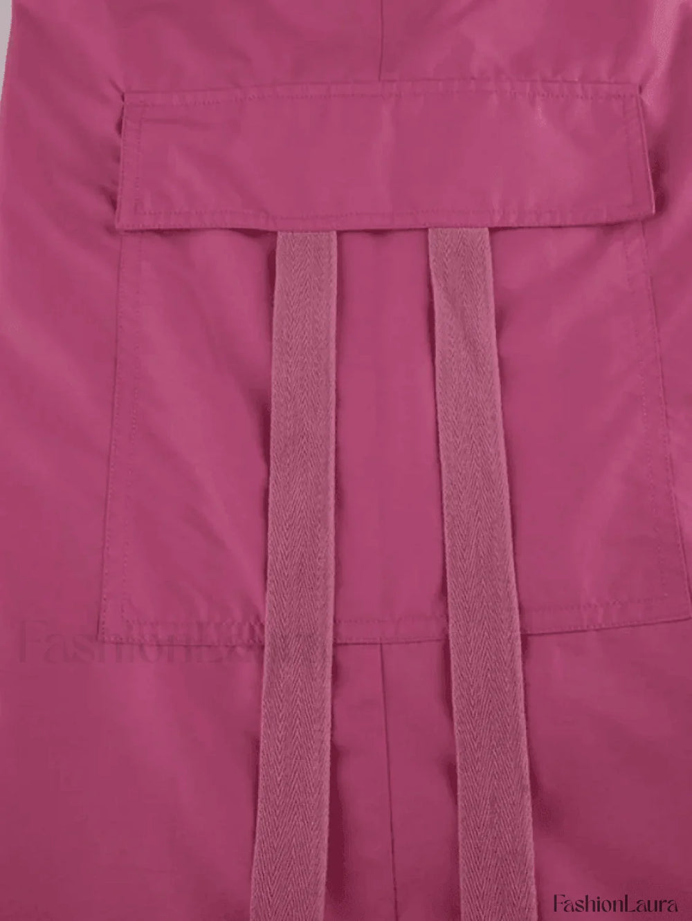 Strap Detail Y2K Cargo Pants Pants