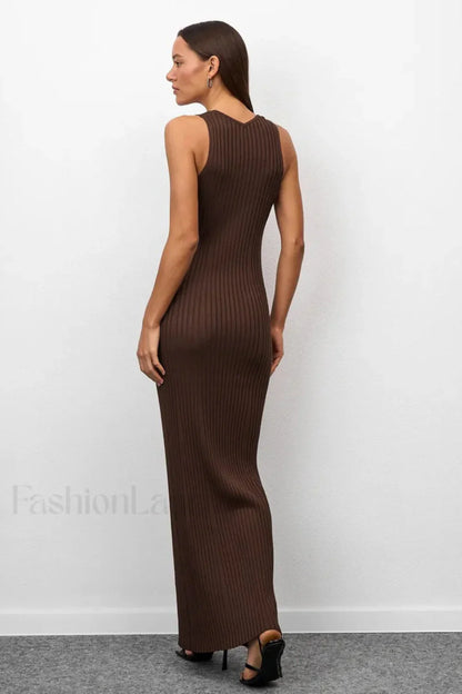 Strapless Knit Bodycon Work Dress