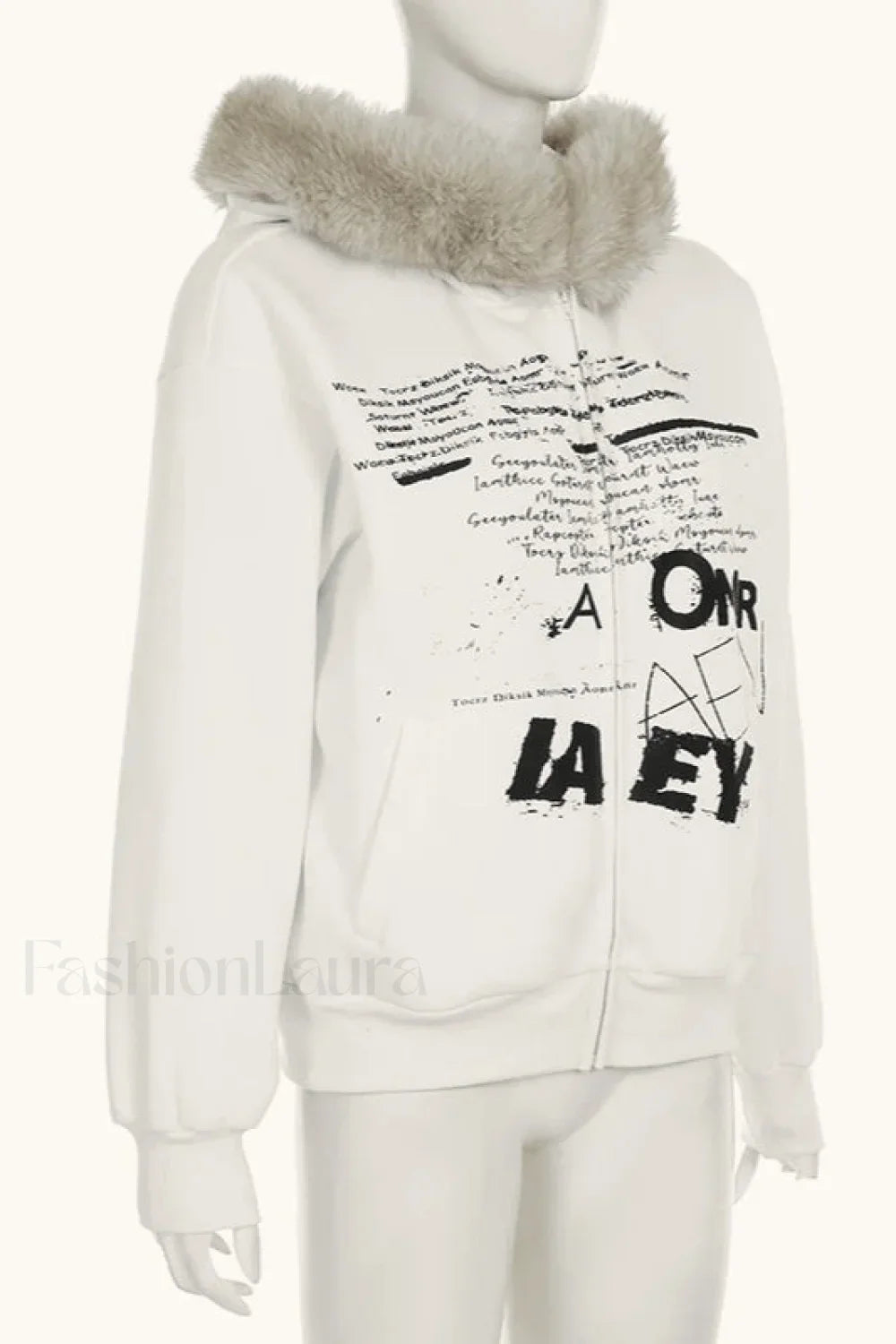 Street Chic Zipper Hoodie