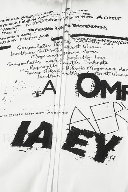 Street Chic Zipper Hoodie