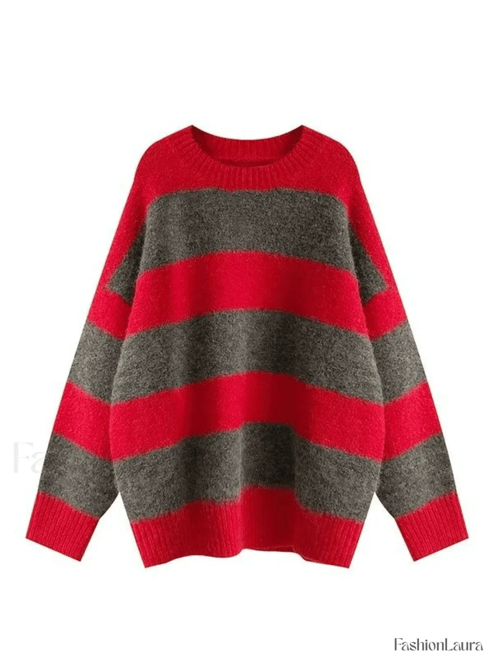 Stripe Pullover Sweater Sweaters