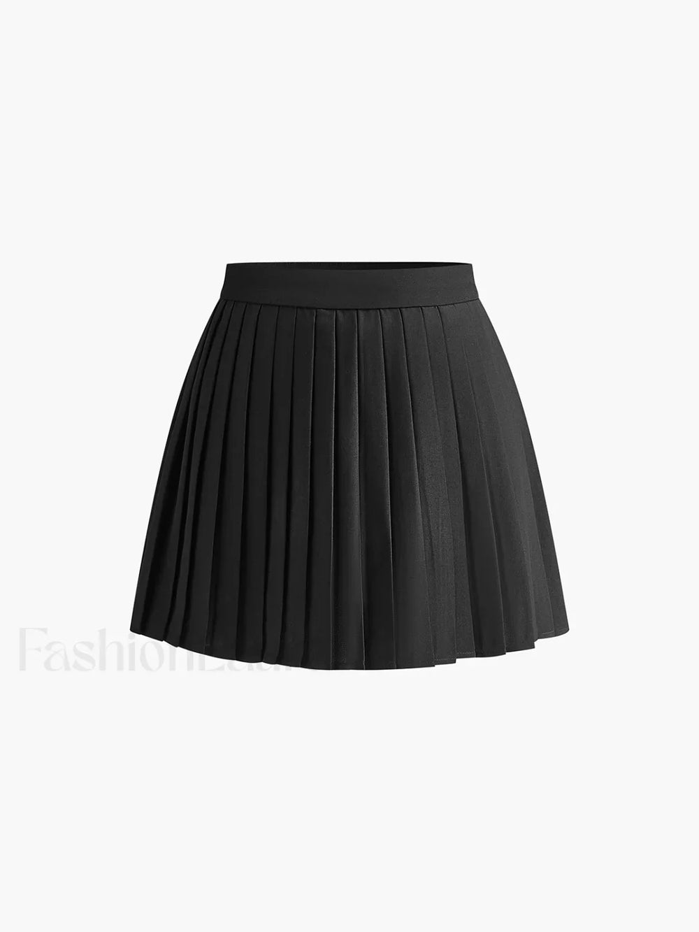 Suit Waistcoat With Pleated Mini Skirt Set Skirt Sets