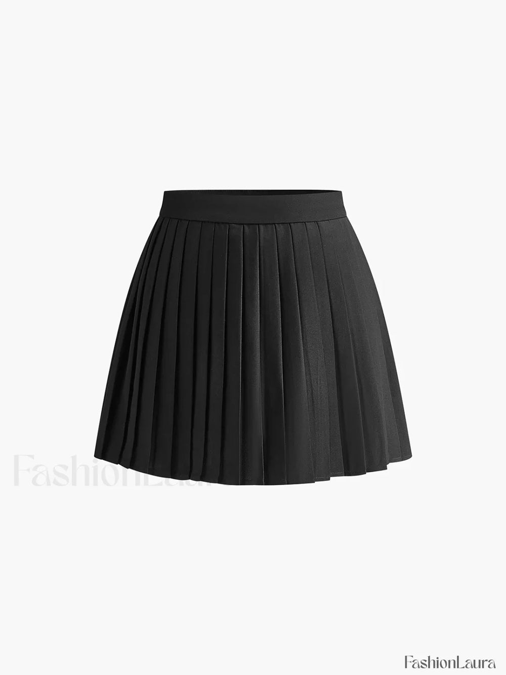 Suit Waistcoat With Pleated Mini Skirt Set Skirt Sets
