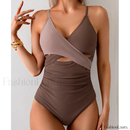 Summer Push Up Bather Suit One Piece