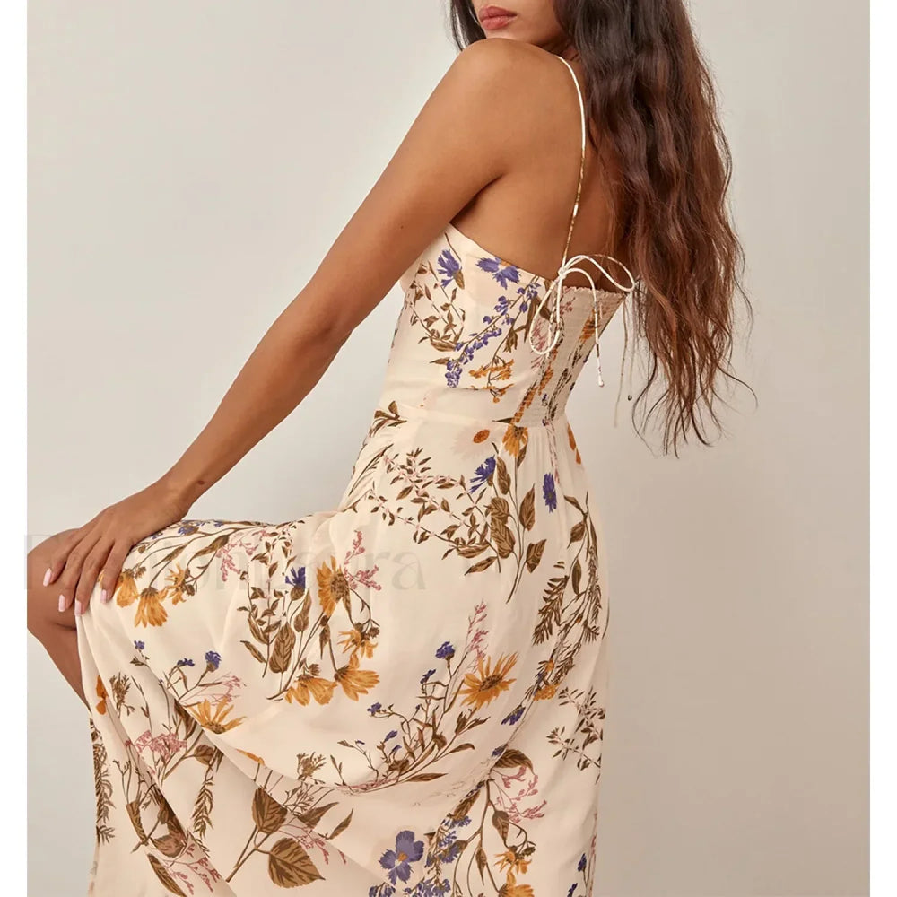 Sweetheart Lace Floral Dress