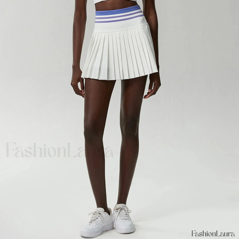 Tennis Pleated Sporty Pocket Skirt