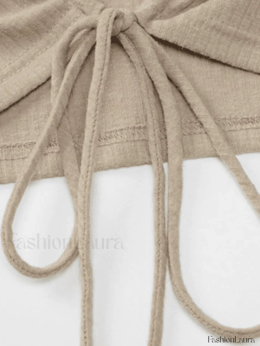 Tie Front Bolero Knit Top Sweaters