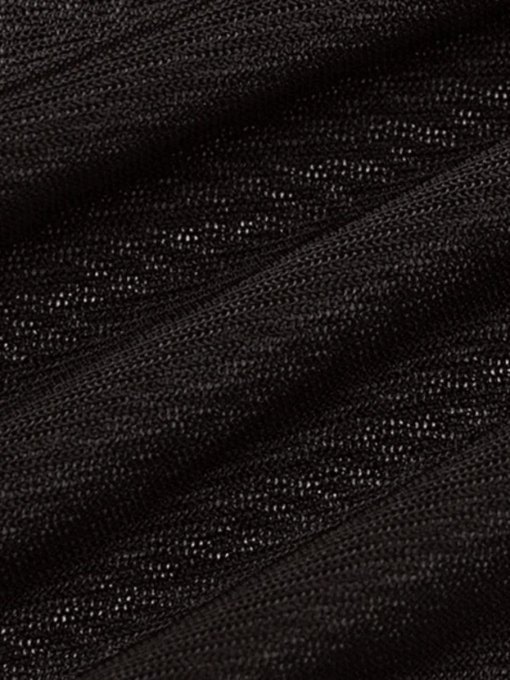 Tie Strap Sheer Mesh Cropped Long Sleeve Blouse Shirts