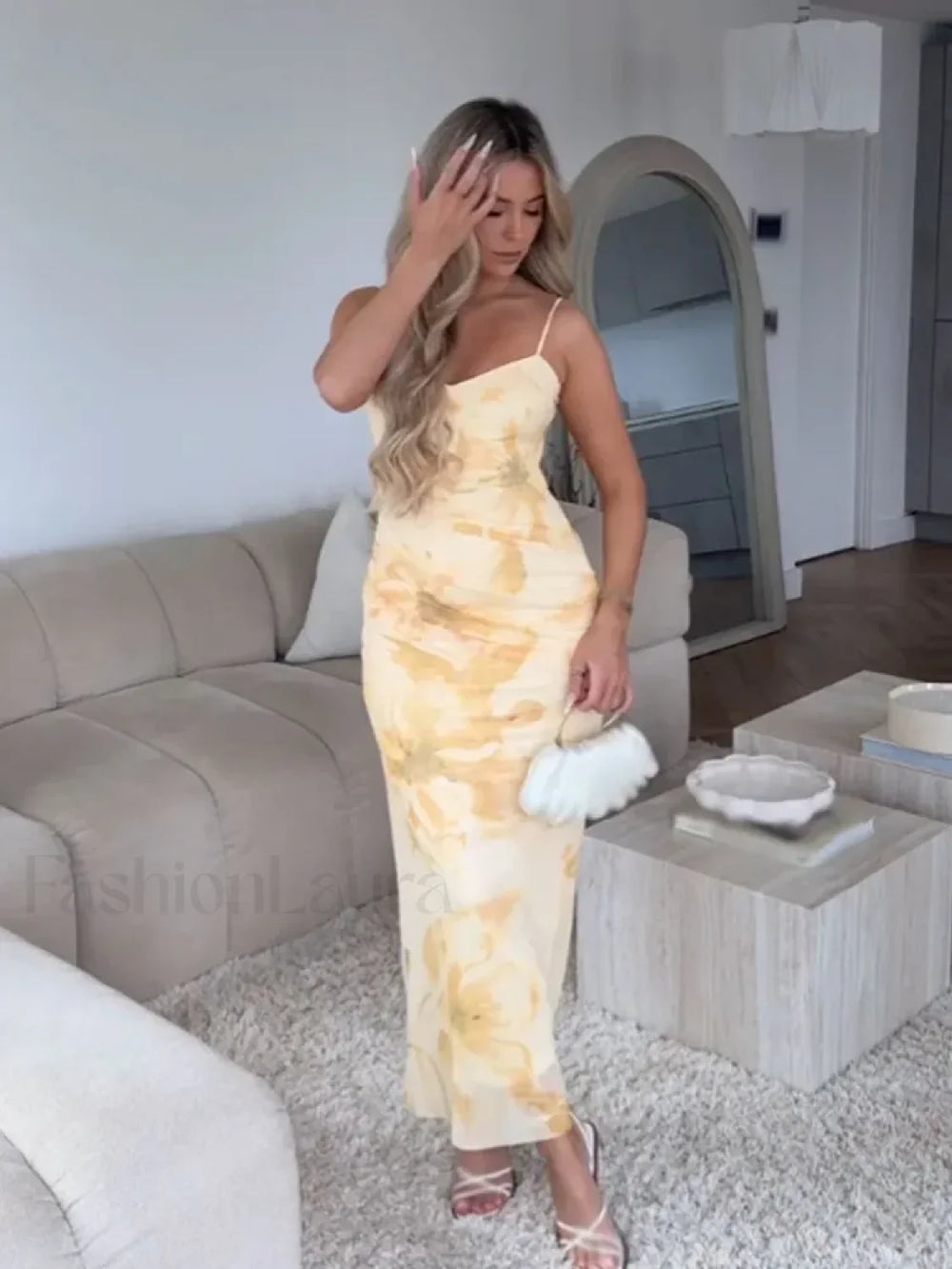 Tulle Pleated Zipper Floral Dress