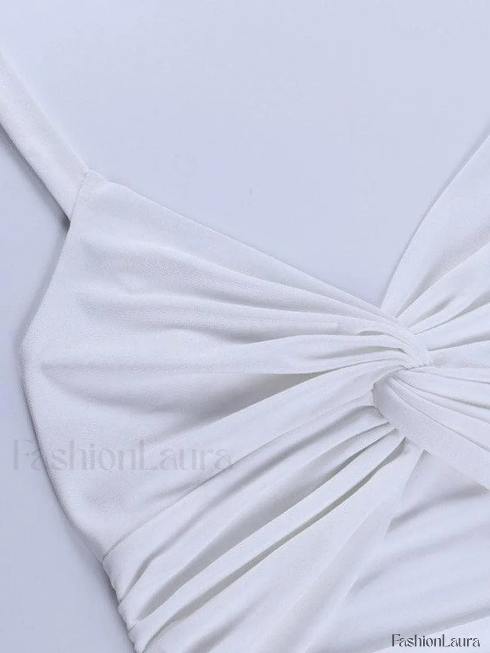 Twisted Cutout Crop Tank Top Tops&Tees