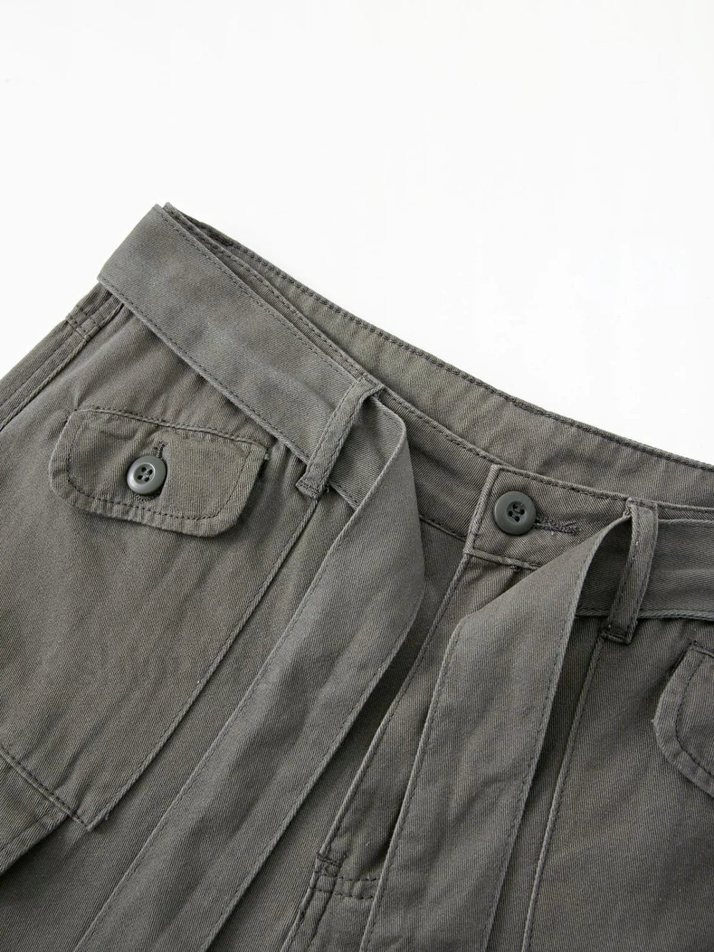 Washed Pocket Patched Cargo Jeans Cargo Jeans