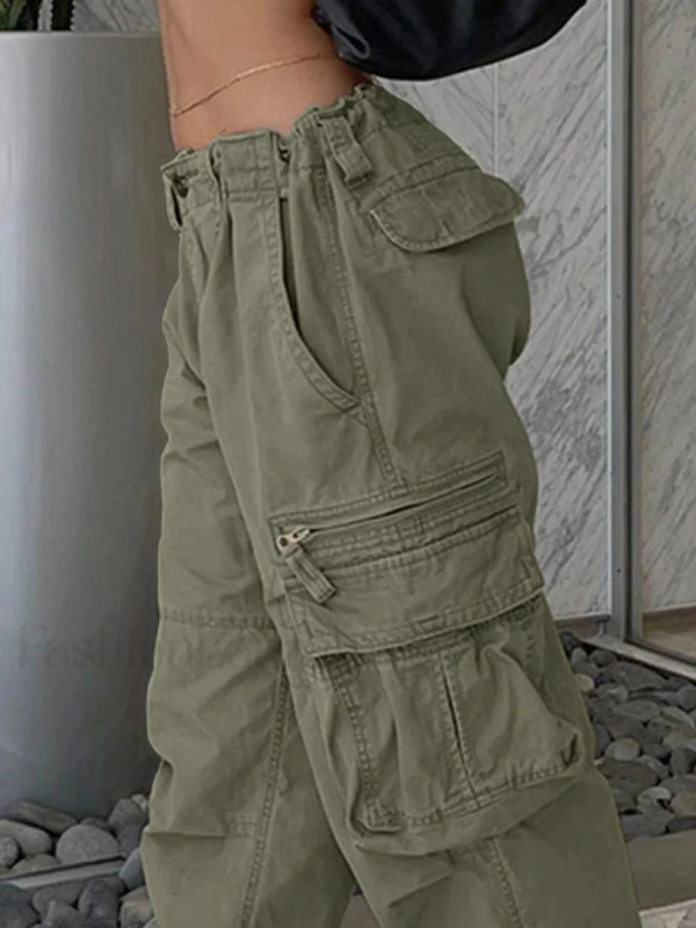 Washed Vintage Baggy Cargo Jeans Cargo Jeans