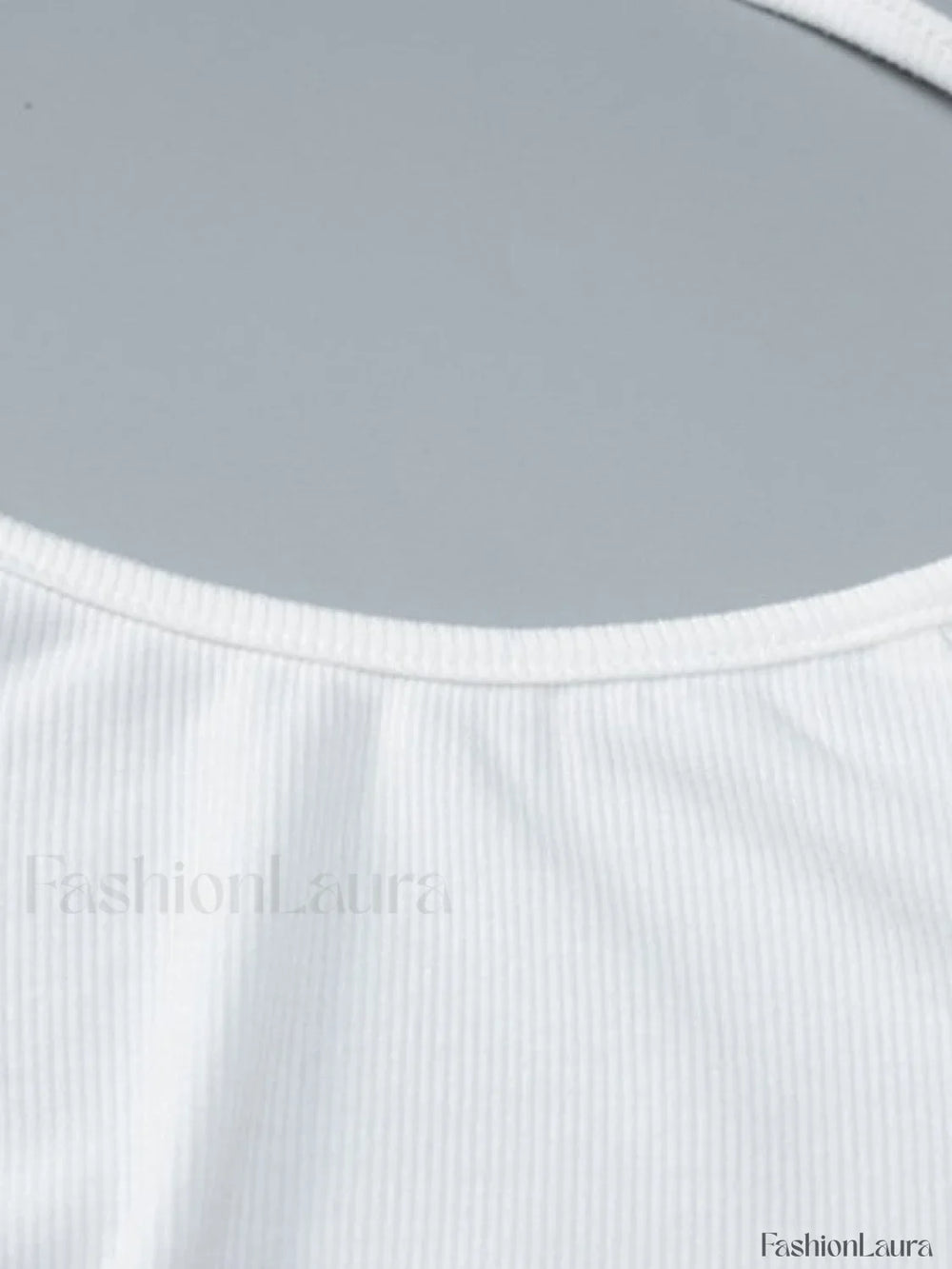 White Backless Long Sleeve Mini Dress Mini Dresses